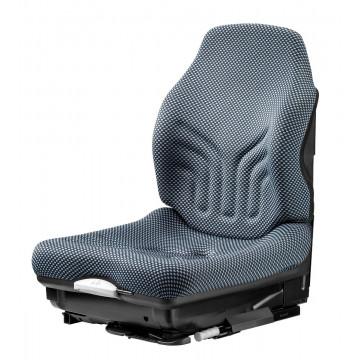 Heftruckstoel MSG 20 PVC smal Stof Blauw/zwart + eindschakelaar 1293152