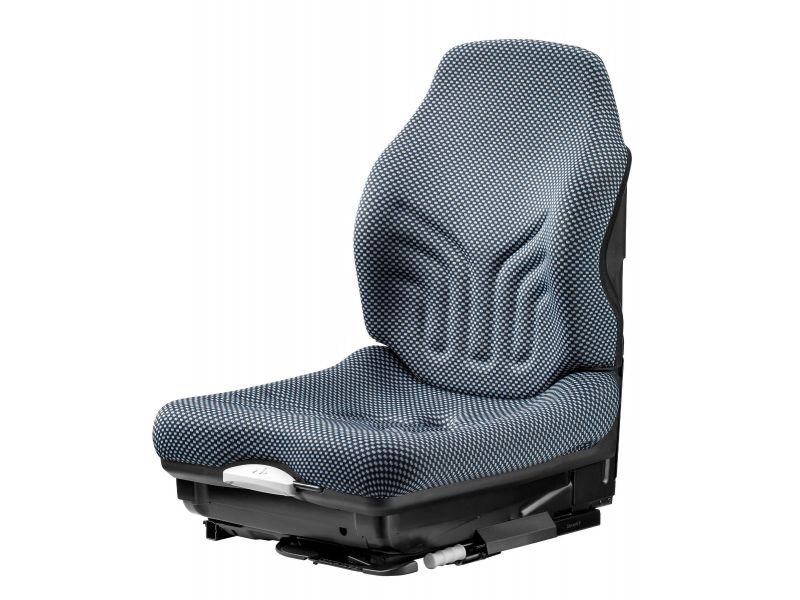 Heftruckstoel MSG 20 PVC smal Stof Blauw/zwart + eindschakelaar 1293152